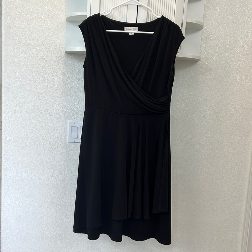 Coldwater Creek Stretchy Cap Sleeve Dress